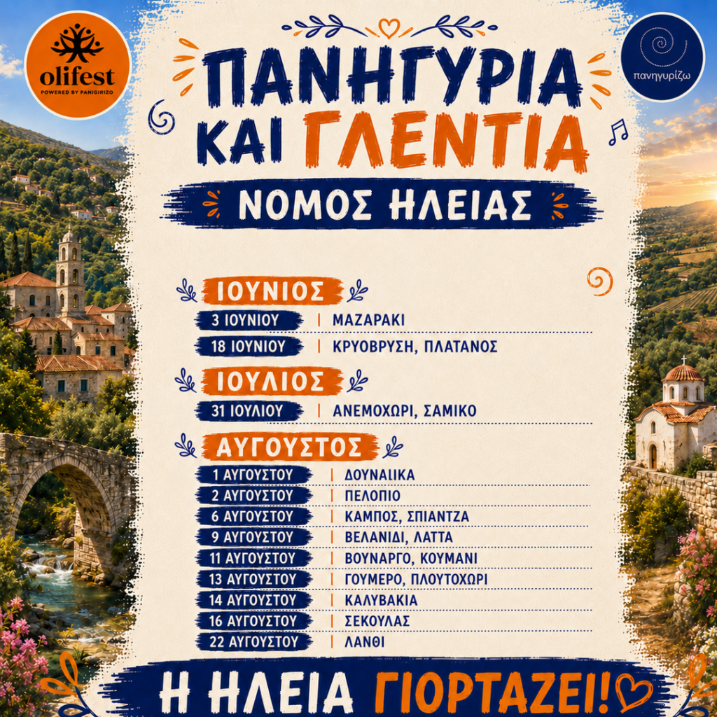 06/08: Festivals and Celebrations in Elis Prefecture- Spiantza